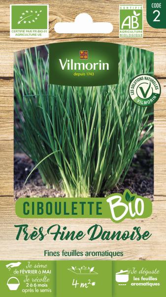 Aromatiques - Ciboulette Très Fine Danoise - BIO - PACKAGING_RECTO